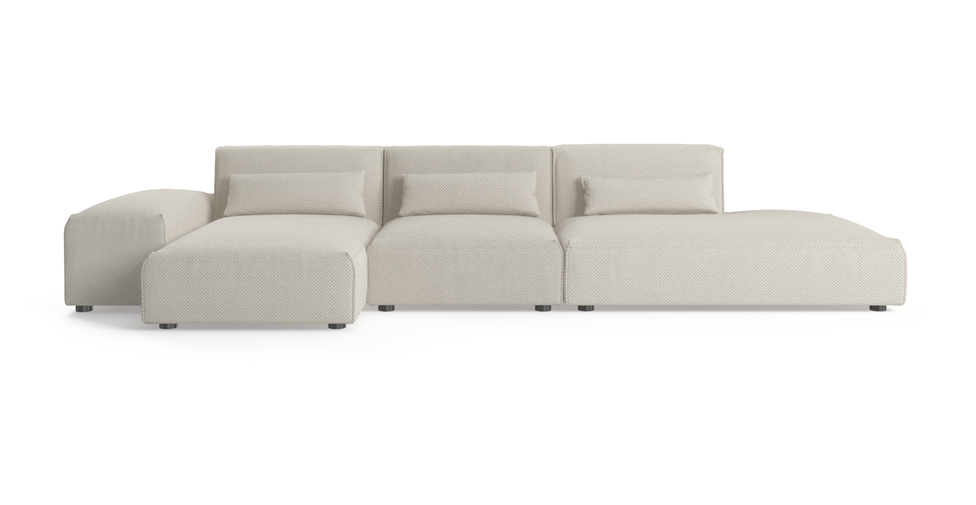 Buy Drake 4 Seater Modular Sofa with Chaise and Ottoman Online in
